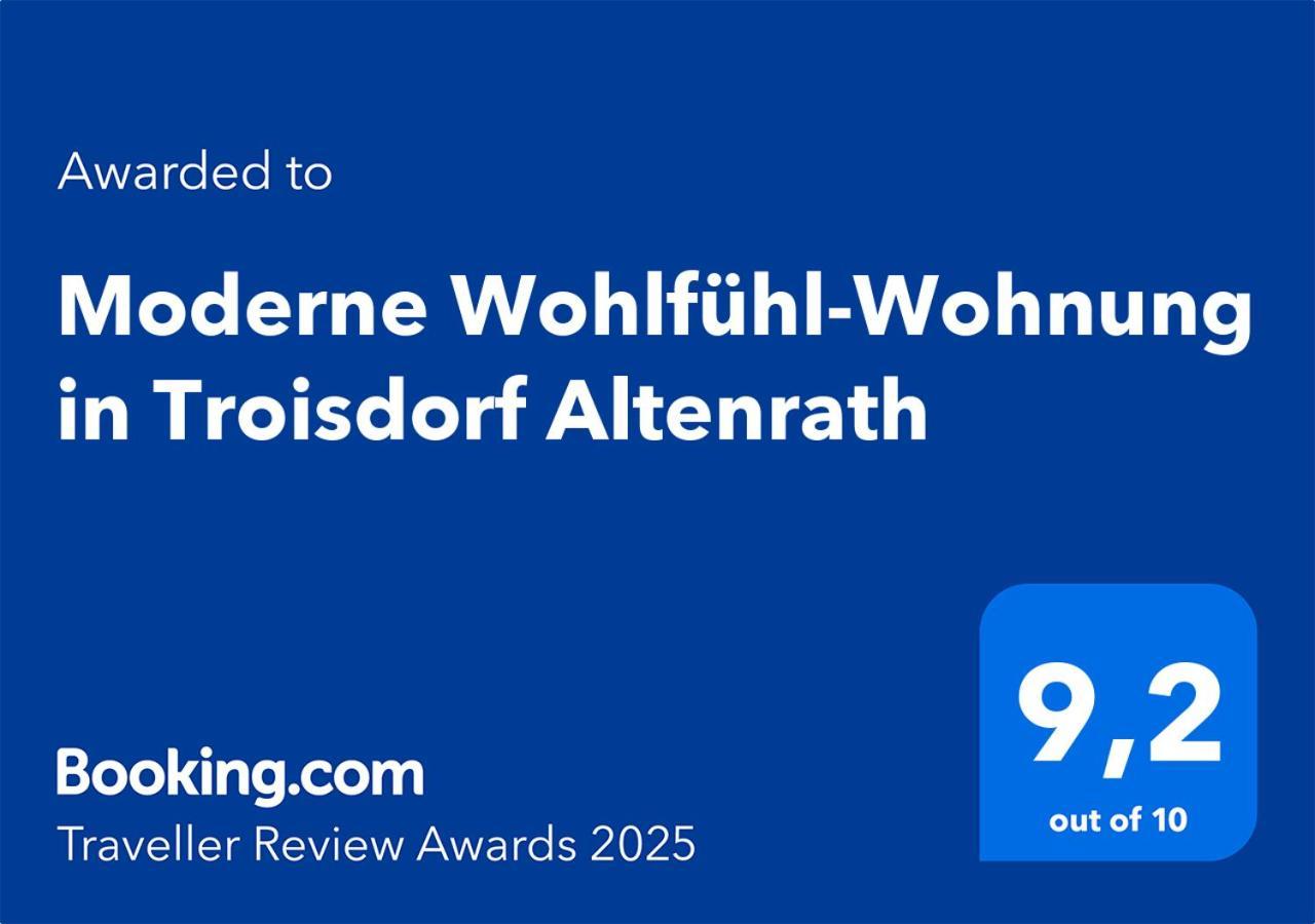 Moderne Wohlfuehl-Wohnung In Troisdorf Altenrath Екстер'єр фото